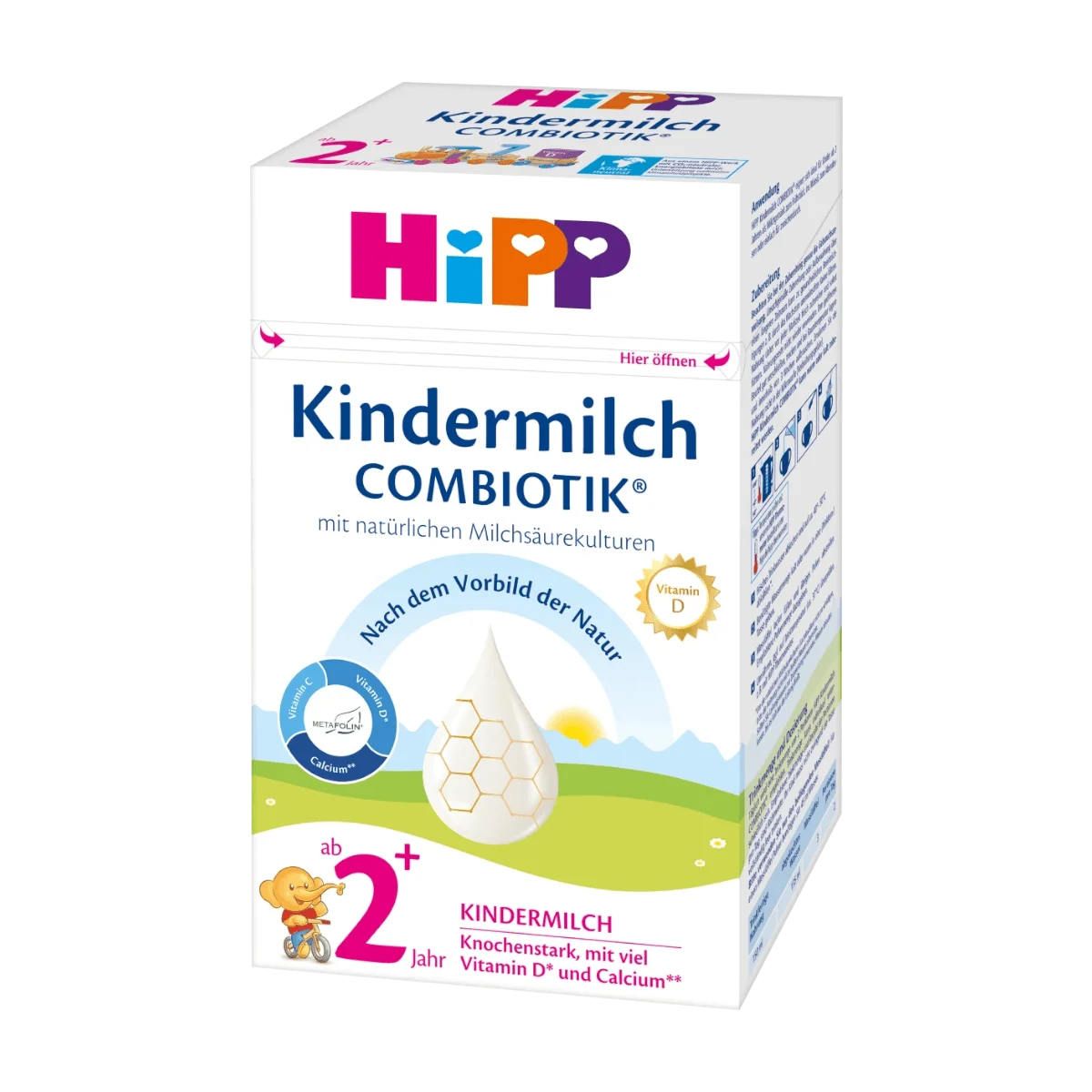 HiPP Combiotik 2+ Kindermilch ab 2 Jahren, 600 g