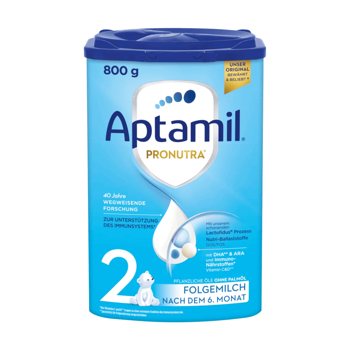 Aptamil Pronutra 2 Folgemilch nach dem 6. Monat, 800 g