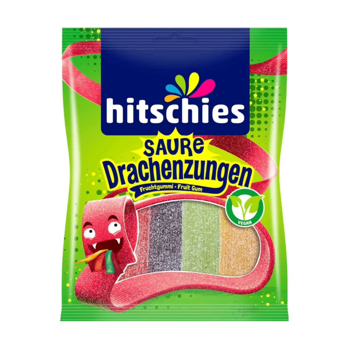 (6 bags x 150g) Hitschie's Original XL Snap Chews Mix 5.3 oz Hitschies  chewy candy made with fruit juice non gmo made in germany