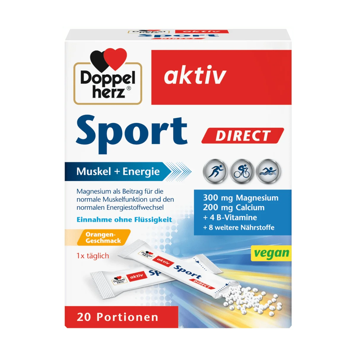 Doppelherz Sport direct, 20 Port