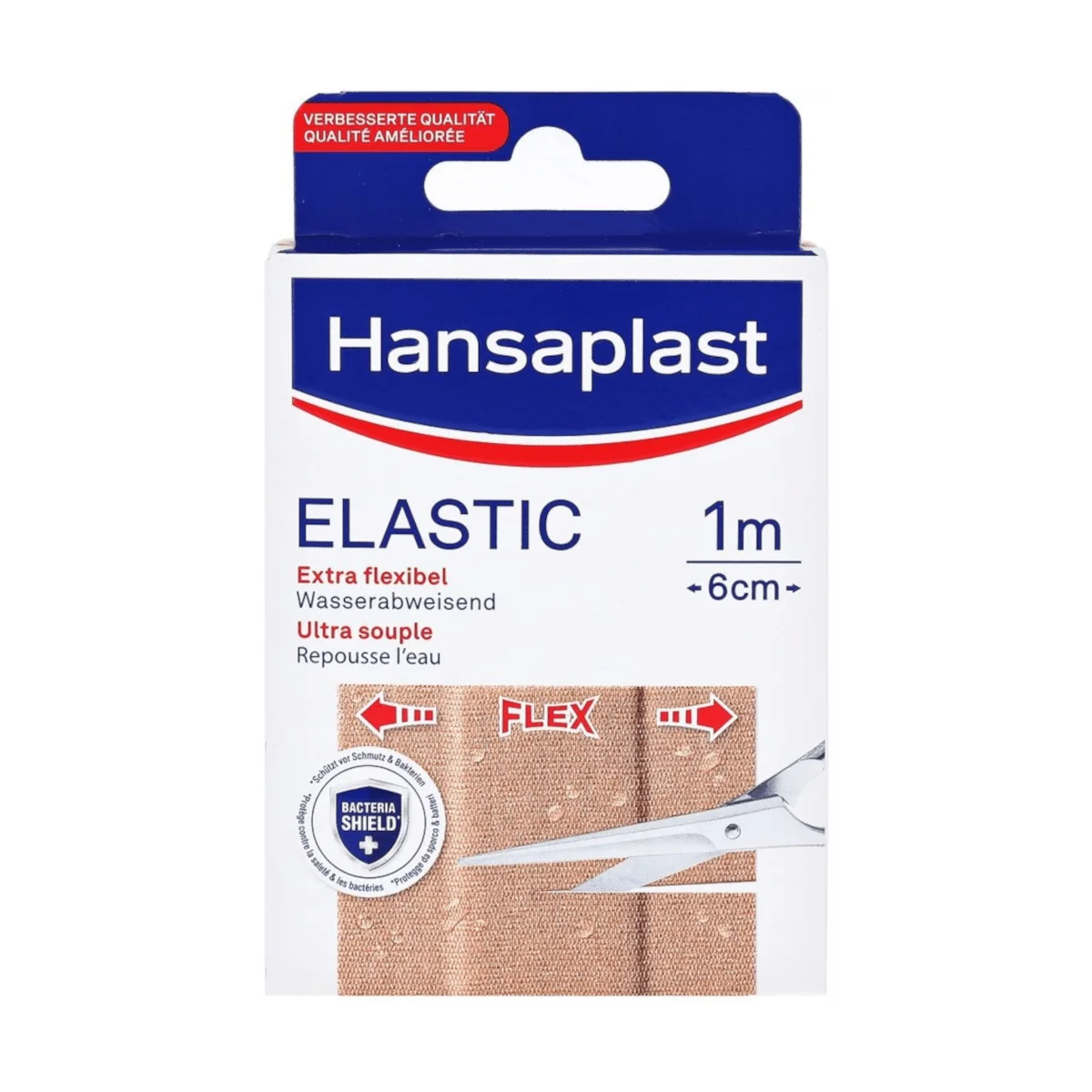 Hansaplast Elastic Pflaster, 6cmx1m