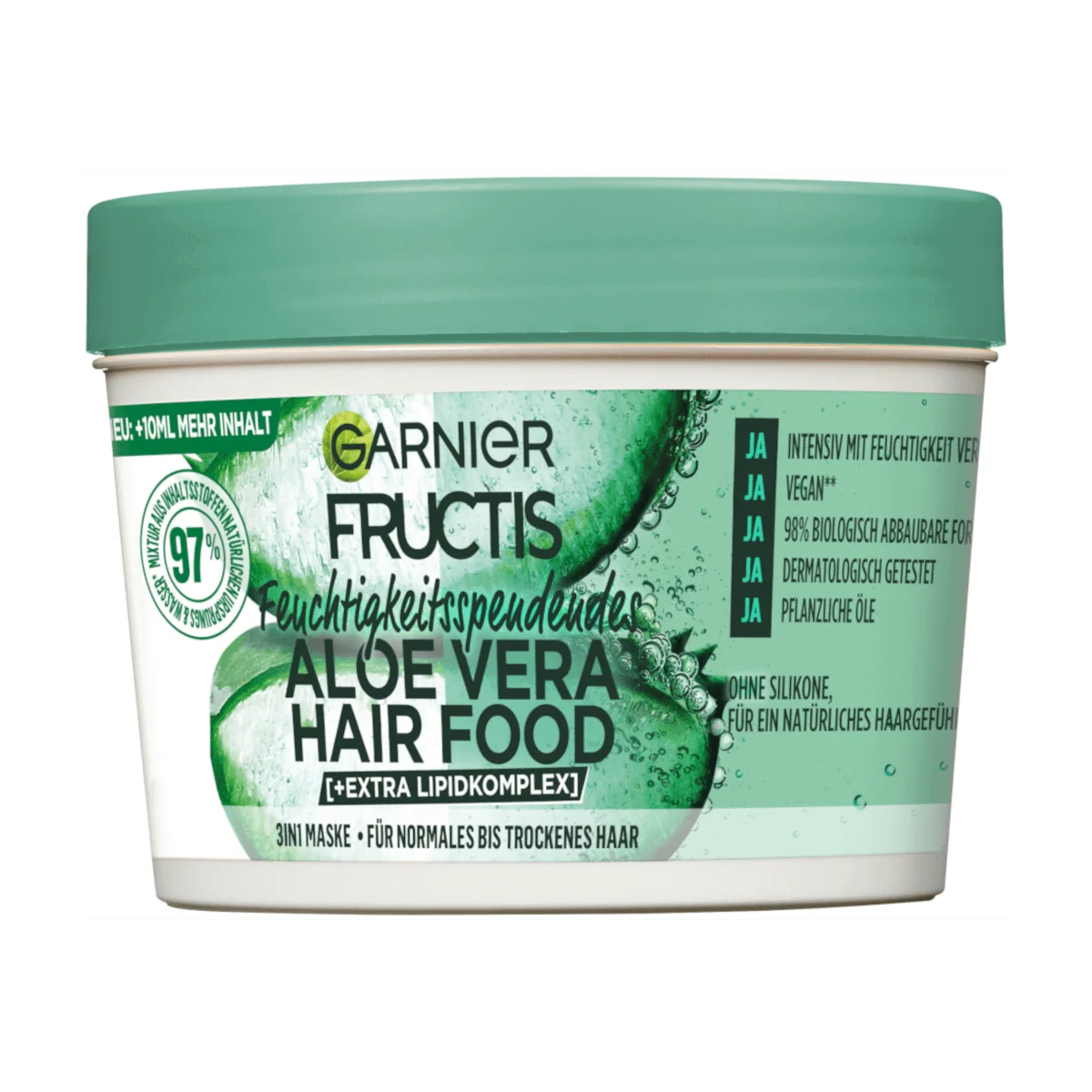 Garnier Fructis Haarkur Aloe Vera Hair Food 3in1 Maske | Haarwasser
