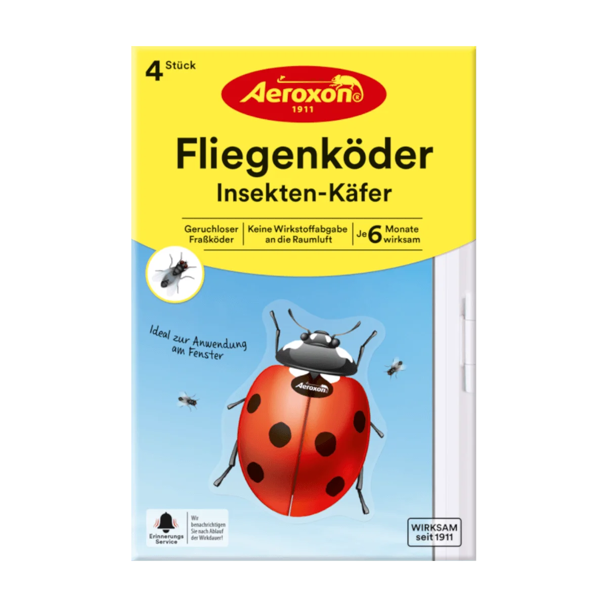 Aeroxon Fliegenköder Insekten-Käfer, 4 Stk