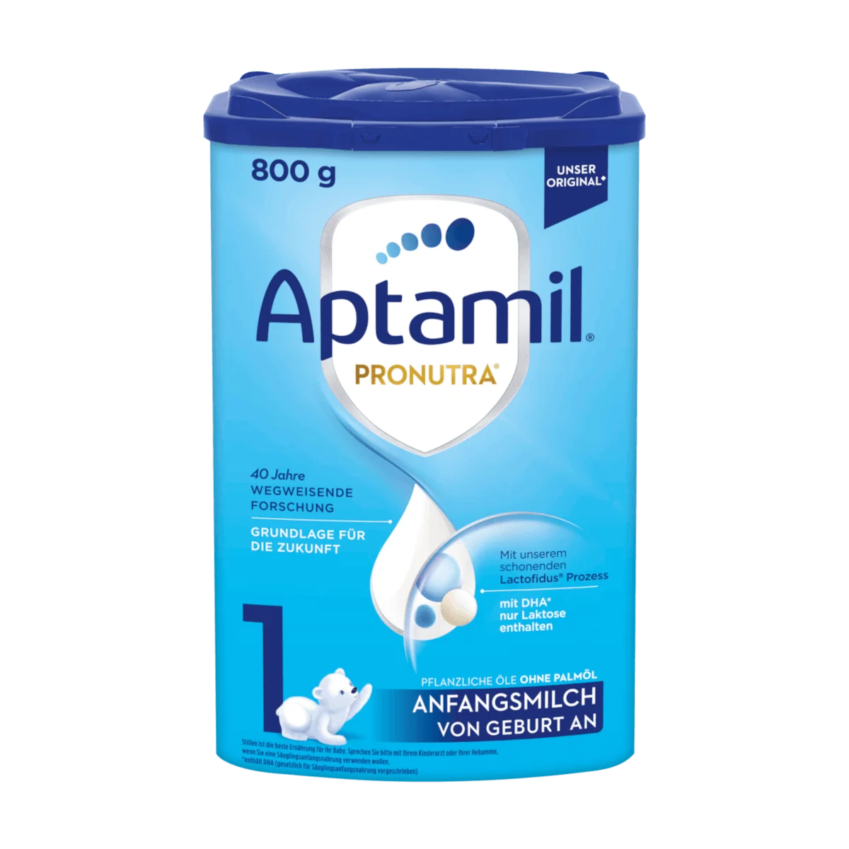 Aptamil Pronutra 1 Anfangsmilch von Geburt an, 800 g